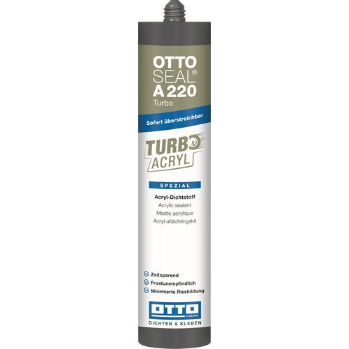 OTTOSEAL-A-220 Turbo 310ML - Spezial-Acryl -  C01 WEISS